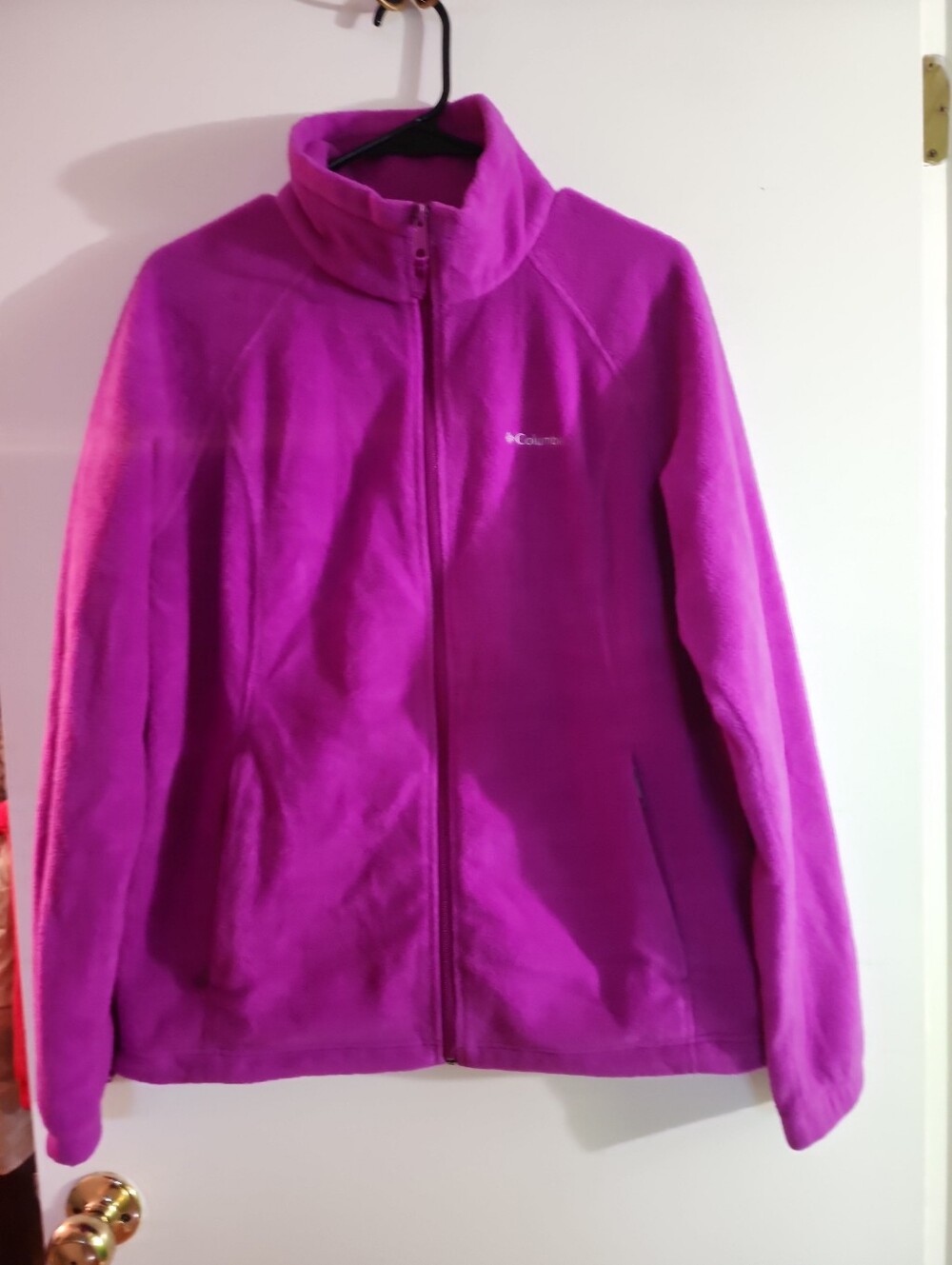 Columbia Women's Bright Purple/Magenta Fleece Jacket